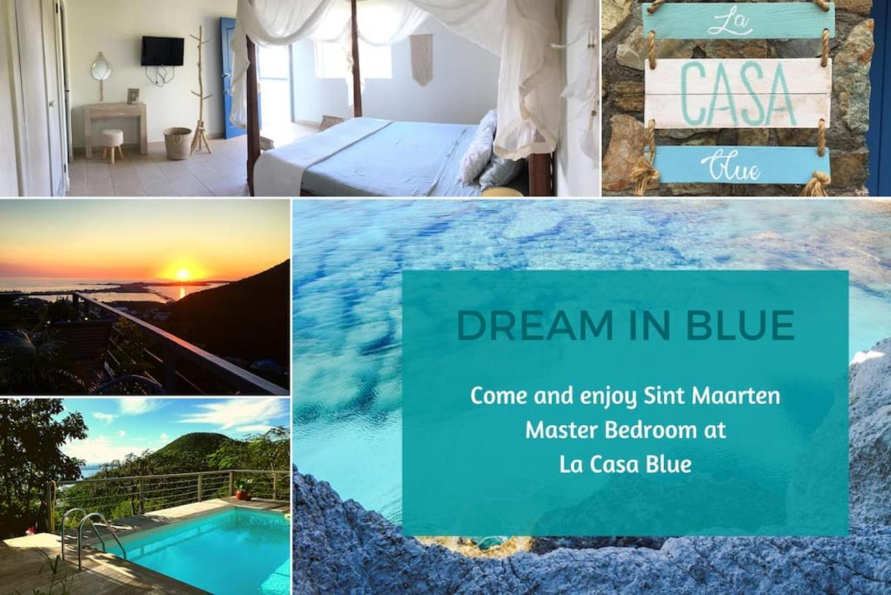 Aquamarine, Private Room In Villa Casa Blue Pool Sea View Koolbaai Bagian luar foto